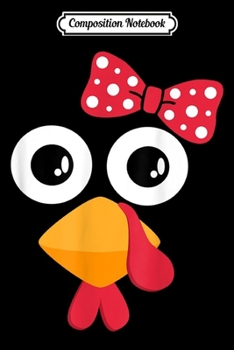 Composition Notebook: Turkey Face Tro Cute Thanksgiving Running Gift  Journal/Notebook Blank Lined Ruled 6x9 100 Pages