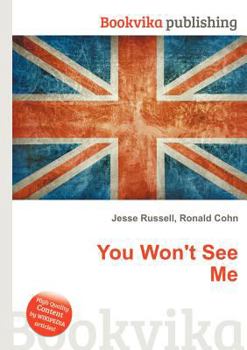 Paperback You Won't See Me Book