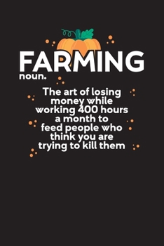 Paperback Farming Noun: Farm Expense Logbook and Diary for Finances Book