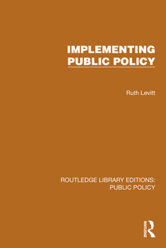 Hardcover Implementing Public Policy Book
