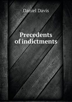 Paperback Precedents of indictments Book