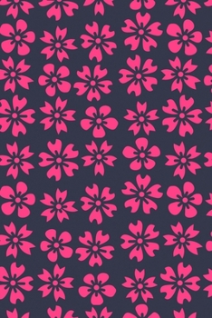 Paperback Notes: A Blank Lined Journal with Sakura Cherry Blossom Pattern Cover Art Book