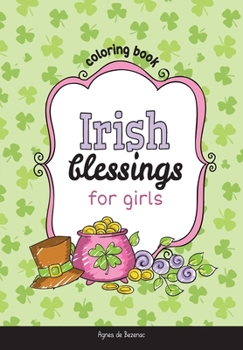 Paperback Irish Blessings for Girls: Coloring Book