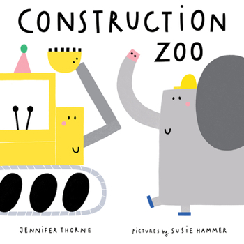 Hardcover Construction Zoo Book
