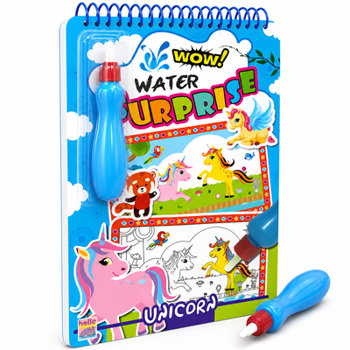 Paperback Unicorn Water Magic (Coloring Book) Book