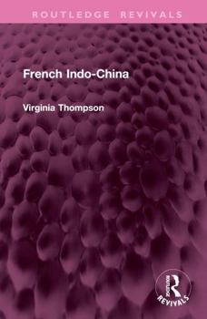 Hardcover French Indo-China Book