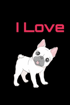 Affenpinscher:Funny Affenpinscher Notebook University Graduation gift | I Love Affenpinscher |: Lined Notebook / Journal Gift, 100 Pages, 6x9, Soft Cover, Matte Finish