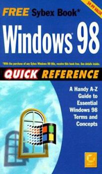 Paperback Windows(r) 98 Quick Reference Book
