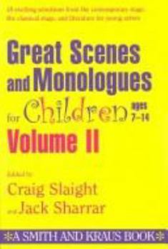 Paperback Great Scenes and Monologues for Children Book