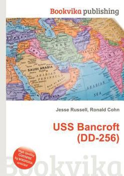 Paperback USS Bancroft (DD-256) Book