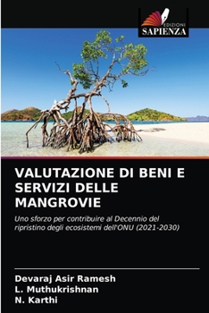 Paperback Valutazione Di Beni E Servizi Delle Mangrovie [Italian] Book