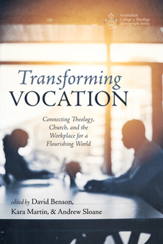 Hardcover Transforming Vocation Book