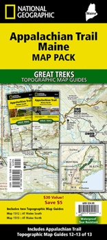 Loose Leaf Appalachian Trail: Maine [Map Pack Bundle] Book