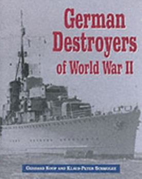 Hardcover German Destroyers of World War II Book