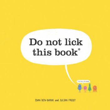 Hardcover Do Not Lick This Book