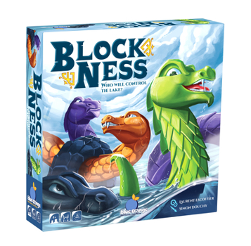 BlockNess Board Game - Family or Adult Strategy Game for 2 to 4 Players. Recommended for Ages 8 & Up