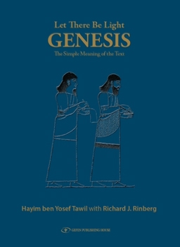 Hardcover Let There Be Light-Genesis: The Simple Meaning of the Text Book