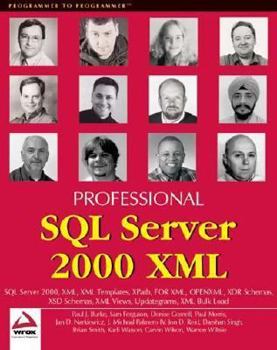 Paperback Professional SQL Server 2000 XML Book