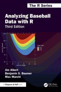 Paperback Analyzing Baseball Data with R Book