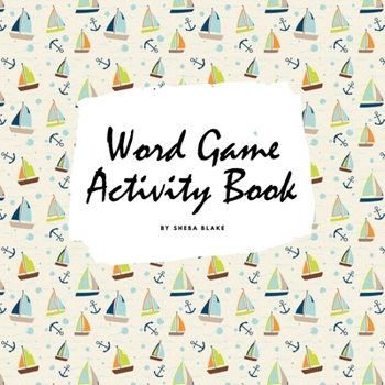 Paperback Letter and Word Game Activity Book for Children (8.5x8.5 Coloring Book / Activity Book) Book
