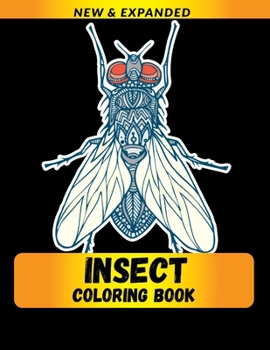 Paperback Insect Coloring Book: Coloring Book for Adults Relaxation Book