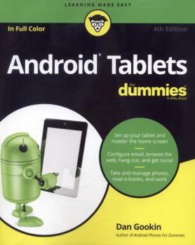 Paperback Android Tablets for Dummies Book