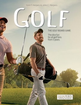 Paperback Golf The Golf Board Game: The dice fun for all golf fans from 5 years. Book