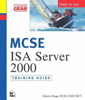 Paperback MCSE ISA Server: Training Guide [With CDROM] Book