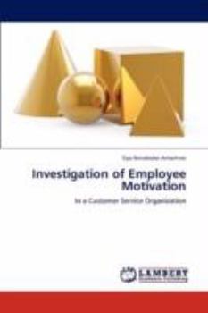 Paperback Investigation of Employee Motivation Book