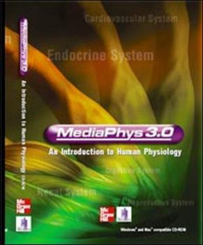 Misc. Mediaphys: An Introduction to Human Physiology, 3.0 Version CD-ROM Book