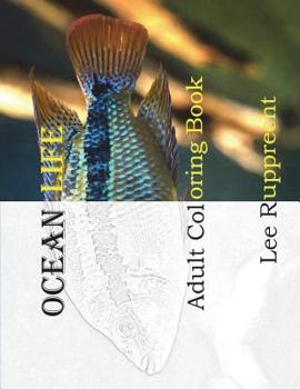 Paperback Ocean Life: Adult Coloring Book