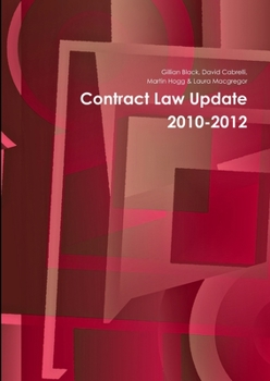 Paperback Contract Law Update 2010-2012 Book