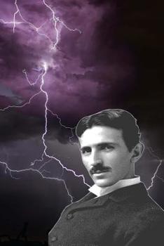 Composition Book: Nikola Tesla: 140 Page 6x9 Composition Notebook Diary