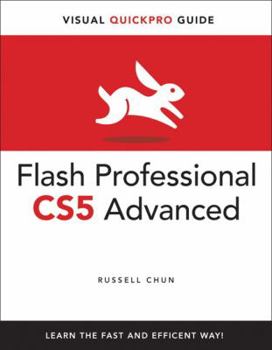 Paperback Flash Professional Cs5 Advanced for Windows and Macintosh: Visual Quickpro Guide Book