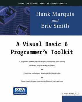 Paperback A Visual Basic 6 Programmer's Toolkit Book