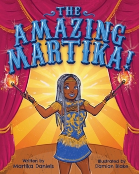 Paperback The Amazing Martika [Large Print] Book