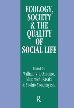 Paperback Ecology, World Resources and the Quality of Social Life Book