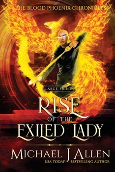 Paperback Rise of the Exiled Lady: A Completed Angel War Urban Fantasy [Large Print] Book