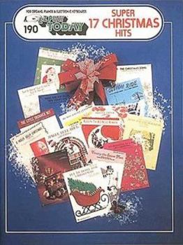 Paperback Seventeen Super Christmas Hits: E-Z Play Today Volume 190 Book