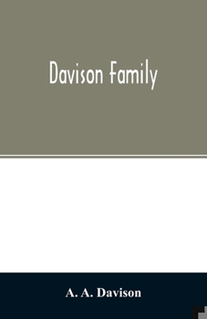 Paperback Davison family Book