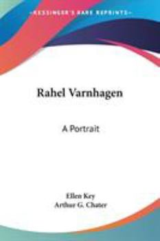 Paperback Rahel Varnhagen: A Portrait Book