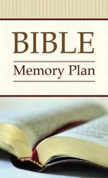 Paperback Bible Memory Plan Book