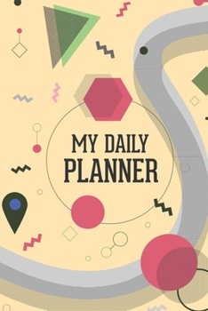 Paperback My Daily Planner: Attractive & Easy to Use Undated Weekly Planner For 1 Year 12 Months Use For To Do Lists, Appointments, Lists, Reminde Book