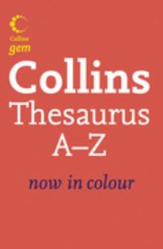 Paperback Thesaurus A-Z (Collins GEM) Book