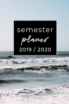 Semester Planer 2019 / 2020: A5 Coole Geschenkidee KARIERT zum Studium | Notizbuch für Studenten | Studienbeginn | Erstes Semester | Pruefung | Geburtstag | Terminkalender (German Edition)