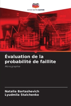 Paperback Évaluation de la probabilité de faillite [French] Book