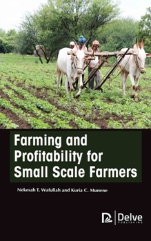 Hardcover Farming and Profitability for Small Scale Farmers Book