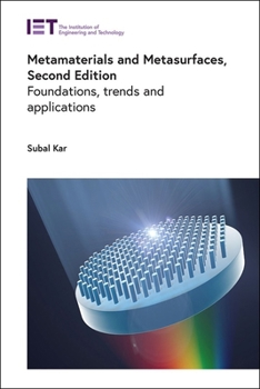 Hardcover Metamaterials and Metasurfaces: Foundations, Trends and Applications Book