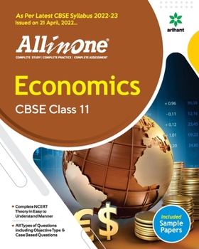 Paperback CBSE All In One Economics Class 11 2022-23 Edition (As per latest CBSE Syllabus issued on 21 April 2022) Book