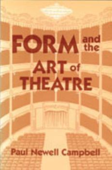 Paperback Form and the Art of Theatre Book